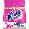 Vanish Gold Oxi Action - Detergente per tappezzeria e tappeti, polvere smacchiante per la pulizia di grandi aree, 650 g, rimuove 3 volte più sporco e peli di animali domestici rispetto