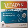 Named, VITADYN Magnesio Potassio Alkalino 30 BUSTE, integratore alimentare con vitamina C, magnesio e potassio, gusto ARANCIA