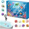 Lpoppcx Bombe Da Bagno Bambini Con Giocattol, 12PZ Bath Bomb Kids, Simpatici Animali Bombe De Bagno Frizzanti Bolle Bombes Da Bagnos Organiche Per Bambini Bambine Regalo