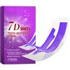 GFRGFH Strisce Sbiancanti per Denti 7D Viola, Strisce Sbiancanti e Rinfrescanti, Cura Orale Delicata (1box)