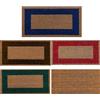 SERDECO DECORACION. Zerbino in cocco naturale. Premium con bordo antiscivolo per interni ed esterni. (Blu, 60 x 100 cm. 17 mm)