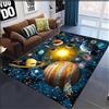 DOBOKS Tappeti dei cartoni animati Space Universe Planet Tappeto per bambini Morbido velluto di cristallo Bambini giocano tappetino Tappetino per ragazzi Ragazza Camera da letto Tappeti comodino