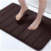Homaxy zerbino Ingresso casa 51 x 81 cm, Morbido e Lavabile Zerbino da Interni per Interno, Antiscivolo e Essorbente zerbino,Tappeto Entrata Interno Resistente Sporco, marrone