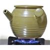 ZHCHSH Casseruola in argilla vaso in ceramica smaltata più grande pentola a fuoco resistente al calore per stufato zuppa bollire tè (2qt)