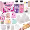 LET'S RESIN Gomma flessibile per Taba Squishy Kit, Kit tutto in uno per principianti per Squishy Maker, con gel di silicone da 460 g, stampi in silicone per criceto/capibara/coniglio/pulcino, pasta