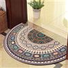 Guest Ruyunlai Tappeto Porta Zerbino Zerbini Per Ingresso Arredamento Casa Mezzaluna Per Esterno Interno Tappeti Grandi Dimensioni cerchio blu 60x90cm