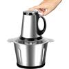 Générique Tritaverdure Elettrico | Tritatutto Alimentare in Acciaio Inossidabile,Tritatutto Di Frutta Domestico | Per Cucina, Cucina, Carne, Verdure, Alimenti Per Neonati, Insalata,