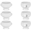 Van Well - Porcellana Set 6 terrine / zuppiere da mezzo litro