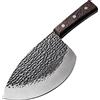 Generic Forgiato professionale Forgiato Burtcher Knife Coltello a mannaio Pesce Seafood Pesce Coltello da cucina Coltello da cucina Handmade Sharp Slaught Strumenti