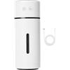 Pzuryhg Umidificatore portatile e silenzioso, diffusore ricaricabile da 1000 mAh, mini nebulizzatore in ABS, idratante per interni, per camera da letto, vivaio, piante da animali domestici, dormitorio