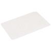 HomeLife - 1 Tappeto Bagno Assorbente Made in Italy (45x60 cm). Tappeti Cotone Lavabili Lavatrice ad Alte Temperature, Senza Antiscivolo - Tappeto Bagno Bianco Morbido e Durevole