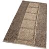 emmevi Tappeto Bagno Cotone Shaggy 55x90 Cm Scendiletto Camera Morbido Assorbente Antiscivolo Marrone