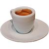 BLacOh Tazzine Caffe Set di piattini for tazza da caffè espresso da 60 ml. Tazza da caffè latte da competizione professionale in ceramica spessa Tazzine Caffè