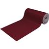 SaRani Tappeto Guida Passatoia Corsia Cucina Gomma Antiscivolo Tinta Unita Bordeaux (Bordeaux, 300x50 cm)