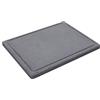 Fonderia Bongiovanni | Piastra in Pietra Lavica | Pietra per Cucinare | 40x30 cm | pietra per barbecue | per carne | bistecchiera in pietra lavica | Bistecchiera Barbecue | Rettangolare