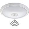 EDM LED Ceiling lamp with Sensor and Emergency Light IP20 1100 lumens 16W 30 LEDs 6.400K Cold Light EDM