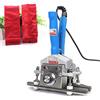 SHZICMY Pinza sigillatrice manuale da 300 W per sigillare le pinze, macchina per sigillare il cibo portatile sacchetto di plastica