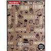 Floordirekt Tappeto passatoia con motivo, adatto per cucina, corridoio e soggiorno, colore: caffè (80 x 150 cm)