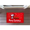 IlGruppone Zerbino Peanuts Ingresso Natalizio Rettangolare 40 x 60 Cm Tappeto Ingresso Asciugapassi Tappetino Antiscivolo Interno Estero Idea Regalo Natale - Dis1 Natale