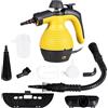 Generico Pulitore a Vapore Portatile Alta Pressione, 1050W, Riscaldamento Rapido 3-5 Min, Kit 6 Accessori, Pulizia Profonda per Casa, Cucina, Bagno, Auto