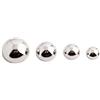 RRRIOT 10Pcs Bullone a Cupola a Fungo Viti a Testa Tonda Punk Metallo Chiodo Bottone in Stoffa Fai da Te Rivetti a Vite per Bagagli Vestiti Borsa Scarpe-Argento,20mm