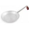 MOHOME Padella Alluminio Professionale Induzione Made in Italy Manico Acciaio Inox Ø 28 cm Pentola Fondo Basso Rotonda Altezza 5 cm Piano Cottura Grill Fornello Gas Forno