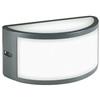 Sovil Applique LED 10 W a Mezza Luna Petit - Grigio Grafite