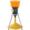 Zalydala Macina per cereali, mulino elettrico con supporto, macina mais 50 l, 3,62 galloni, imbuto stabile, dissipazione del calore rapida