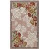 By Suardi Tappeto Velour Antiscivolo Dis. BLOOM col. CIPRIA Ideale per Ingresso Soggiorno Camera (115x175)