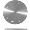 Generico Induction Plate - Induction Hob Converter Plate | Inductions Adapter Plates | Stainless Steel Cookware Converter Disc | Cooker Heat Diffuser With Removable Handle For Cooking Beginners And Chefs