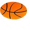 Takefuns Tappeto con motivo palla da basket 3D, stampato, per camera da letto, bagno, sedia per computer, tappetino antiscivolo, copertura, decorazione per soggiorno