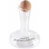 Generico Decanter in Vetro 1,5L con Tappo in Sughero - Ampolla Decorativa con Scritta "Elisir del Buonumore" - Caraffa per Vino, Liquori, Acqua - Idea Regalo Originale