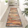 Siunwdiy Tappeto Passatoia Cucina Antiscivolo Lavabile Lungo 3.2 metri Astratto a motivo colorato Tappeti Runner ingresso interno Antimacchia Tappeto Corridoio Soggiorno,60X320CM