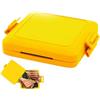 Esncddym Sandwich Toaster,Mico Microwave Toastie Sandwich Maker and Grill, A Toastie Maker for Thins, Crimp Sandwich Maker, Non-stick Coating, Micros Munchy Microwave Toastie Maker for Home Outdoors