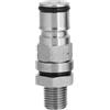 Lioaeust Ball Lock Post, Ball Lock Gas Bulkhead Post Liquor Adapter, facile da usare, migliora la tua esperienza di produzione di birra (gas)