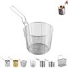 Generico Cestello per Pasta in Acciaio Inox,Divisorio per Cottura,Cestello per Pasta separata,Mestolo per Spaghetti,Cestelli Separato per Pentola Ideale per Scolare Spaghetti e Noodles Set, per verdure