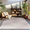 Carpettex Tappeto Salotto Moderno Beige 120 x 170 cm Stile Scandinavo Boho 3D - Tappeto Soggiorno Pelo CortoIdeale per Camera da Letto e Cucina