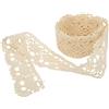 Tomotato Nastro in Pizzo, 10 Yard Nastro Beige Vintage in Pizzo di Cotone per Artigianato Fai-da-te, Confezioni Regalo, Decorazioni Nuziali