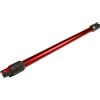 vhbw tubo compatibile con Dyson SV10, SV10 Absolute, V10 Total Clean, V11, V10, V10 Absolute, SV11 aspirapolvere - attacco 35 mm, 74 cm, rosso