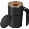Generic Tazza di agitazione elettrica - Tazza di caffè automatica agitatore tazza di caffè tazza automatica | Tazza di miscelazione ricaricabile con schermo LCD mixer tazza di caffè per bevande miste latte