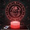 Lampephoto.fr - Lampada 3D Segno Zodiacale - SagittariO. Luce Notturna Tattile Segno Zodiacale - SagittariO. Illusione 3D Led, Idea Regalo di Natale per Ragazzi e Ragazze Lampada da Comodino, Gadget