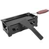 Cyrank Raclette Cheese Melter, Mini Raclette Set Portatile a Lume Di Candela Formaggio, Antiaderente Rotaster Teglia Formaggio Melt Pan Cheese Grill Pan Con Manico in Legno Home Kitchen Barbecue