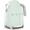 SMEG Bollitore Elettrico KLF03PGEU, 7 Cups, Verde Pastello