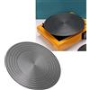 EIMSOAH Piastra Diffusore Di Calore 24CMx4MM Fornello A Gas Vassoio Di Sbrinamento Termico Conduttivo Antiscivolo In Lega Di Alluminio Per Accessori Per Pentole, Con Sbrinamento Rapido