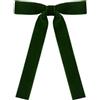 WheatThrive Fiocchi in velluto per albero di Natale, 13 x 18 cm, 36 pezzi, morbido nastro di velluto per ghirlande di Natale, ornamenti decorativi per la casa (verde inchiostro)