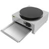 WINZING Crepaker professionale da 40 cm - Crepes Maker elettrico con controllo preciso della temperatura (50 - 300 °C) - Ideale per pancake, pancake e omelette - Include piastra per crepes antiaderente