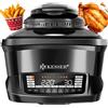 KESSER® Multicooker con Friggitrice ad Aria Calda 8L & 16 Programmi Elettrodomestico da Cucina - Grigliare, Cuocere al Forno, Cuocere a Bassa Temperatura, Cottura a Vapore, Preriscaldamento