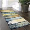 Yinghesheng Tappeto Corridoio Antiscivolo Lavabile 3 metri Multicolore Motivo a grana di legno Tappeto Passatoia Tappeti Runner per Tappeto Runner Lungo Tappeto per Cucina,Camera，80x300cm