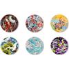Excelsa Kimono Set 6 Sottopiatti, Diametro 33 Cm., Plastica, Riutilizzabili