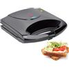 CGACCSD Tostapane | Piastre Di Cottura Elettriche Doppie Per Grill Da Interno - Pressa Con Padella - Per Colazione Omelette Spuntini Al Formaggio Hamburger Toast Francese E Altri Cibi